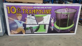 1 X Sportspower 10ft Trampoline
