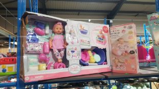 2 Items : 1 X My Sweet baby Combo Set & 1 X Redkite Dreamy Meadow Sit Me Up Inflatable Ring