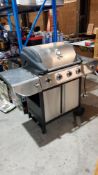1 X Uniflame Classic 4 Burner BBQ