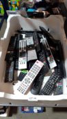 Approx 25 X Mixed TV Remote Controls To Include Toshiba & Polaroid