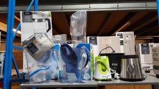 Approx 10 Items : To Include Fast Boil Glass Kettle & Water Filter Jugs