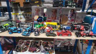 Approx 14 Items : Mixed Toy Cars / Vehicles To Include Adventure Force & Kid Connection