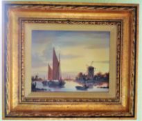 Bernard Page Original Oil Painting Signed by Artist