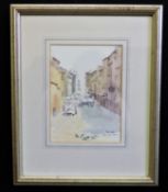 Original Water Colour Perigia by Artist Jennifer Lines