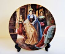 Royal Doulton King Henry VIII Series 'Catherine Howard' Bone China Plate