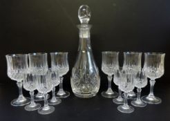 Crystal Decanter Drinks Set
