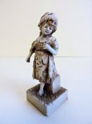 Antique German Porcelain Miniature Figurine