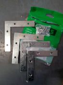 20 packs - 100mm corner plates