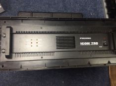 Phonic icon 760 professional amplifier in transit case