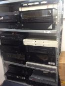 23x mixed electrical items to inc amplifires ect all untested