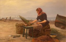 William Scott Myles (Scottish artist) oil on board 