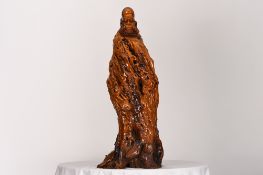 Amazing 3Ft Oriental Wood Carving