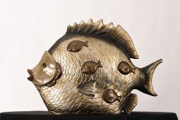 Hand Made Porcelain Jing Fish