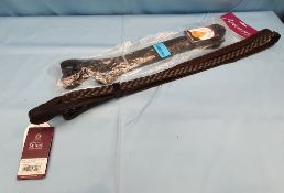 2 Pairs Shires Aviemore Plaited Reins