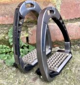 Acavallo Arena Safety Stirrups with Cheesegrater Tread