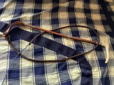 Small Childs Vintage Hunting Whip - Complete