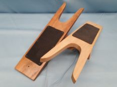 2 Wooden Boot Jacks