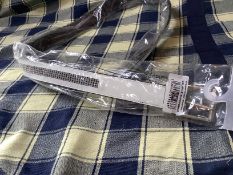 New Mark Todd White Patent & Diamante Belt