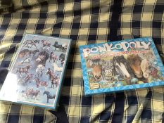 New - Pony-opoly and Boxed Horse Breeds Jigsaw