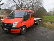 2007 Ford TRANSIT mk7 crow cab 6 seats Recovery truck 17 feet long body