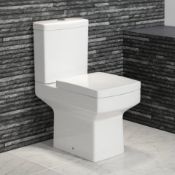 New Belfort Close Coupled Toilet. Manufactured From High Quality White Vitreous China Soft-Clo...