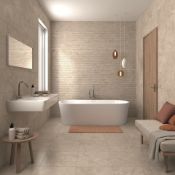 New 9 Square Meters Of Michigan Noce Matte Wall And Floor Tiles. 440X440Mm Per Tile, 8Mm Thick....