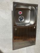 New (H117) 760x500mm Teka Stainless Steel Sink Bowl.