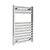 New (G98) 800x500mm Verna Designer Towel Radiator 800 x 500mm Chrome 1039Btu. High Quality, Chr...