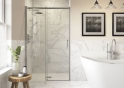New (T117) 1200mm Sliding Shower Door 8mm Semi Framed. RRP £349.99. 1200mm Sliding Door. 8mm T...