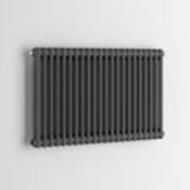 New 600x1008mm Anthracite Double Panel Horizontal Colosseum Traditional Radiator. Rca564.RRP ?...