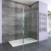 New (Ref183) 1000x300mm - 8mm - Premium Easyclean Wetroom And Rotatable Panel.Rrp £499.99.8mm ...