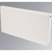 (Qp140) 600 x 400mm Kudox Premium Type 21 Double-Panel Plus Single Convector Radiator White. ...