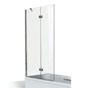 New (W126) 1500x900 Two Panel Bath Screen Lf May Differ Slightly