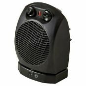 New (S210) 2000W Black Fan Heater. This Portable Electric Fan Heater Is A Great Way To Quickly ...