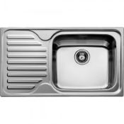 New (W184) Fregadero Teka Classic Max 1C 1E. Made Of 18/10 Stainless Steel. 3 _ ÓBasket V...