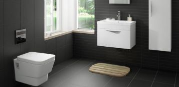 New 10.08M2 Pescaro Black Matt Plain Ceramic Wall & Floor Tile. 30x30cm Per Tile. Slip Resista...