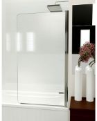New (U208) 1500mm 6mm Straight Screen- No Rail. May Differ Slightly.