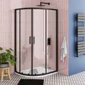 New (O39) 900X760mm S6 Offset Double Door Quadrant. Rrp £235.20. S6 Double Door Offset Quadr...