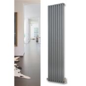 New (W15) Fortuna Designer Radiator 1800 x 590mm Anthracite 3908BTU. RRP £425.99. Fortuna Vert...