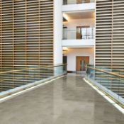 New 8.4 Square Meters Of Veinstone Lapatto Brown Polished Wall And Floor Tiles. 300x600mm, 1.0...