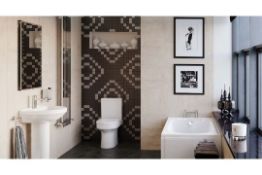 New & Boxed Lauruc Close Coupled Wc Inc Soft Close Toilet Seat. RRP £495.00.Close Coupled Wc ...