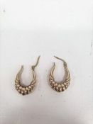 9Ct Yellow Gold Hoop Earrings