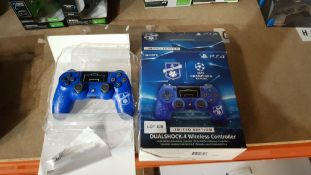 1 X PS4 Sony Dualshock 4 Wireless Controller _ Limited Edition UEFA Champions League 1 X PS4 Sony