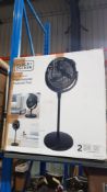 1 X Black & Decker 16î 3-In-1 High Velocity Pedestal Fan 1 X Black & Decker 16î 3-In-1 High Velocity
