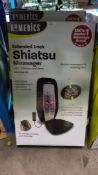 2 X Homedics Extended Track Shiatsu Massager With Heat 2 X Homedics Extended Track Shiatsu