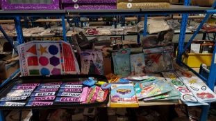 (R5N) Contents Of Shelf : Mixed KidÕs Stationary Lot To Include Name Rulers, Marvel Large Sticker P