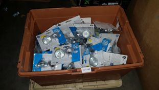 (R9A) A Quantity Of 50W 12V GU 5.3 Halogen Twin Bulb Packs (New)