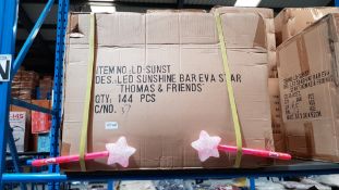 (R5M) Approx. 144 X Thomas & Friends LED Sunshine Bar Eva Star (New)