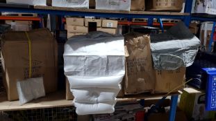 (R10B) Approx. 160 X Inflatable Chair Support (White) & Approx. 48 X Inflatable Bed Rest (Grey) New.