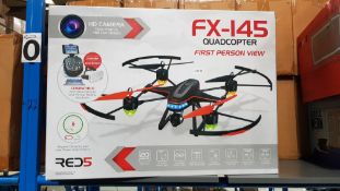 (R4N) 2 X Red5 FX-145 Quadcopter FPV RC Drone